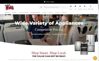 Weirsappliances.com Screenshot 2024-05-15 01:12:15