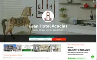 Granhotelacacias.com Screenshot 2024-04-17 10:01:36