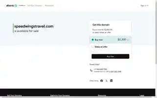 Speedwingstravel.com Screenshot 2024-04-18 11:18:04