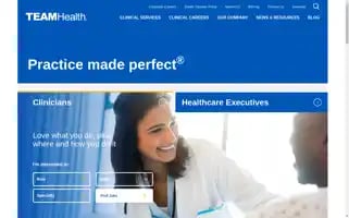Teamhealth.com Screenshot 2024-05-14 05:34:51