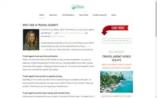 Blisstravelservice.com Screenshot 2024-04-15 14:18:32