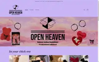 Openheavenstore.com Screenshot 2024-05-03 21:19:29