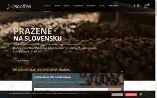25coffee.sk Screenshot 2024-05-19 20:25:38