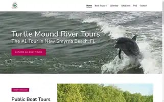Turtlemoundrivertours.com Screenshot 2024-04-17 17:37:35
