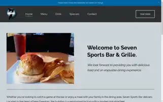 Sevensportsbarandgrille.com Screenshot 2024-06-13 15:18:37