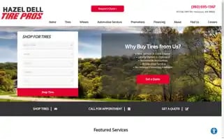 Hazeldelltirepros.com Screenshot 2024-05-10 01:02:42