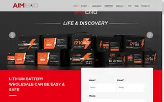 Aminobattery.com Screenshot 2024-05-20 12:14:11