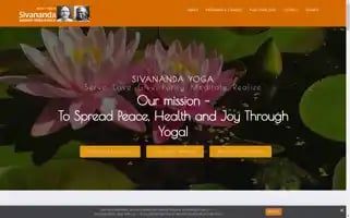 Sivanandayogaranch.org Screenshot 2024-05-13 23:02:57
