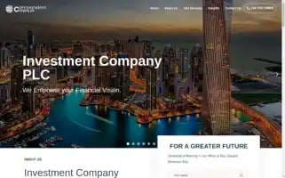 Investmentscompanyplc.com Screenshot 2024-05-24 05:39:01