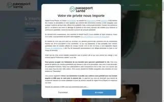 Passeportsante.net Screenshot 2024-06-17 05:54:22