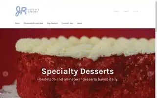 Jrdessertbakery.com Screenshot 2024-05-05 09:41:14