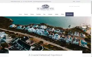 Thefarmhousehotel.com Screenshot 2024-04-14 10:21:15