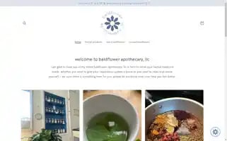 Baldflowerapothecaryllc.com Screenshot 2024-04-27 14:43:28