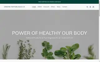 Greenerepublique.ca Screenshot 2024-04-27 09:52:46