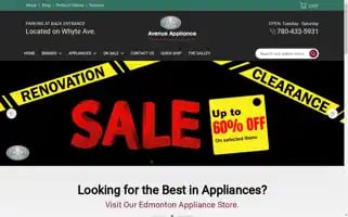 Avenueappliance.ca Screenshot 2024-05-15 13:02:55
