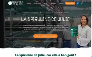 Spirulinedejulie.com Screenshot 2024-05-23 23:57:57