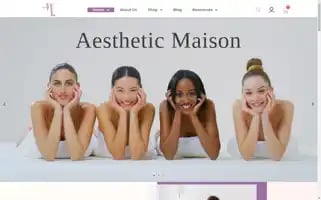 Aestheticmaison.com Screenshot 2024-05-26 09:45:40