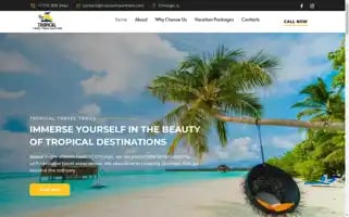 Tropicaltraveltrails.com Screenshot 2024-04-19 12:52:06