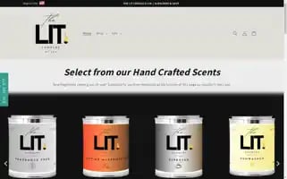 Thelitcandlesco.com Screenshot 2024-05-03 21:15:45