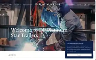 Dpplatinumstartrailers.com Screenshot 2024-06-14 05:19:26