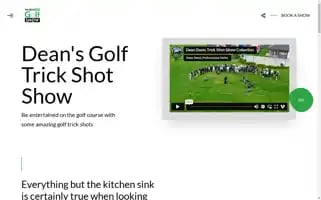 Deandavisgolfshow.co.uk Screenshot 2024-07-08 14:39:43