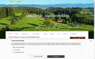 Landhotel-martinsmuehle.de Screenshot 2024-04-18 10:46:01