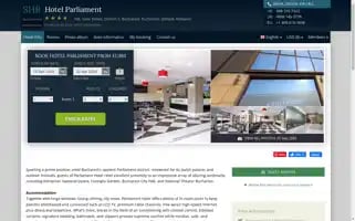 Parliamenthotelbucharest.com Screenshot 2024-04-16 02:59:48