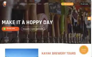 Kayakbrewerytours.com Screenshot 2024-04-16 23:29:37