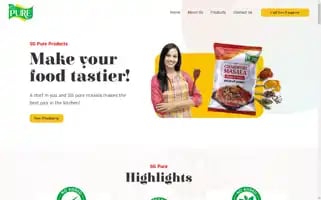 Sgpureproducts.com Screenshot 2024-05-18 19:52:25