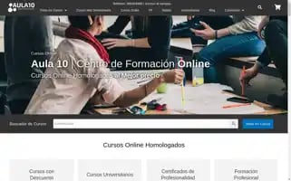 Aula10formacion.com Screenshot 2024-06-12 09:14:29