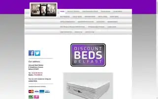Discountbedsbelfast.co.uk Screenshot 2024-05-09 10:21:12