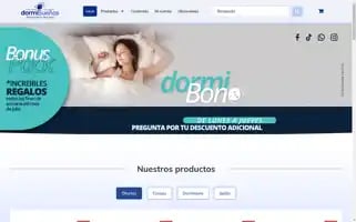 Tiendasdormisuenos.com Screenshot 2024-07-09 20:08:42