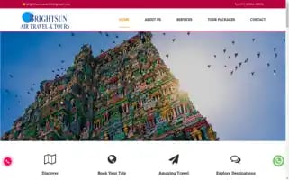 Brightsunairtravels.com Screenshot 2024-04-18 11:34:24