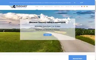 Tuscanymotorcycletours.com Screenshot 2024-04-22 11:58:53