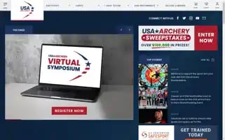 Usarchery.org Screenshot 2024-07-02 08:17:06