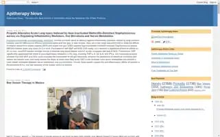 Apitherapy.blogspot.com Screenshot 2024-06-30 06:10:30