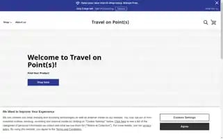 Travel-on-points.myspreadshop.com Screenshot 2024-07-06 11:13:13