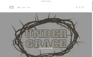 Undergracemerch.com Screenshot 2024-04-27 15:45:05