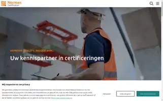 Normeccertification.nl Screenshot 2024-07-04 06:04:48