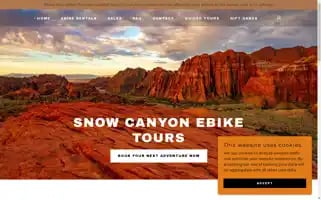 Snowcanyonebiketours.com Screenshot 2024-04-14 10:48:31