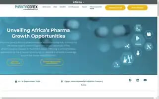 Pharmaconex-exhibition.com Screenshot 2024-07-03 14:46:00