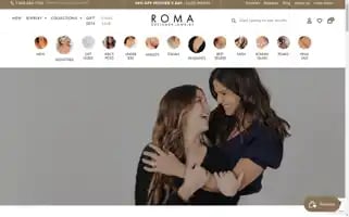 Romadesignerjewelry.com Screenshot 2024-05-04 11:31:27