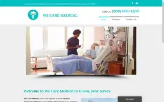 Wecaremedicalnj.com Screenshot 2024-05-16 23:48:07
