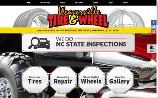 Weavervilletireandwheel.com Screenshot 2024-05-16 23:46:39
