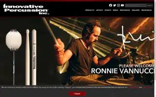 Innovativepercussion.com Screenshot 2024-07-02 20:56:25