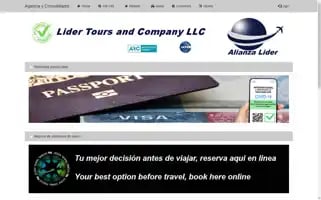 Lidertours.com Screenshot 2024-04-23 20:13:20