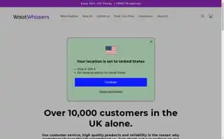 Waistwhispers.com Screenshot 2024-05-03 23:50:10