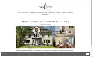 Parkhotel-badharzburg.de Screenshot 2024-04-19 06:05:29