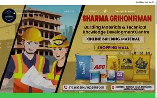 Sharmagrihonirman.com Screenshot 2024-05-22 18:51:42