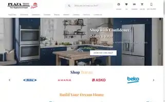 Plazaelectronicsandappliance.com Screenshot 2024-05-16 13:03:00